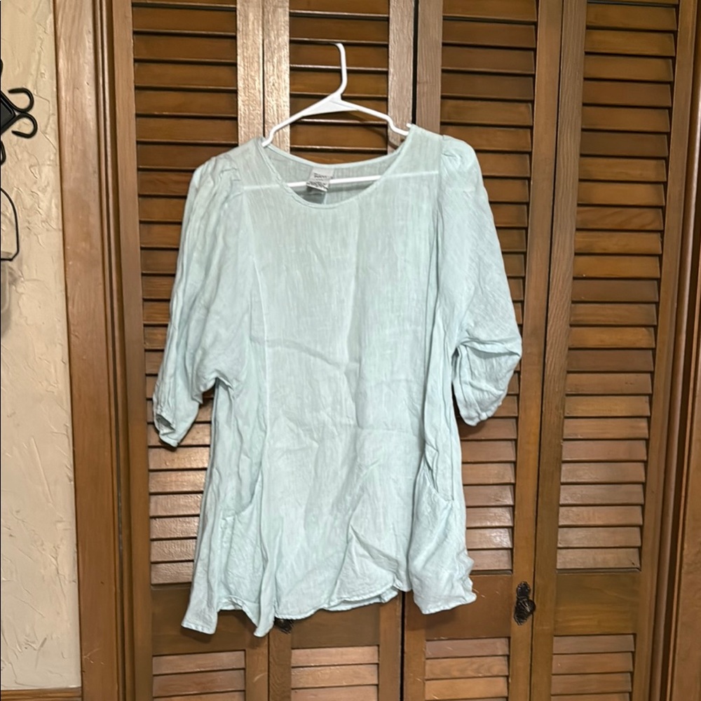 Light Green Women's Top
